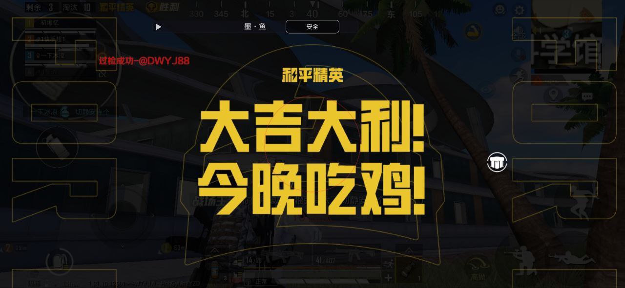 和平精英正规卖挂平台【小笼包一体直装】午后